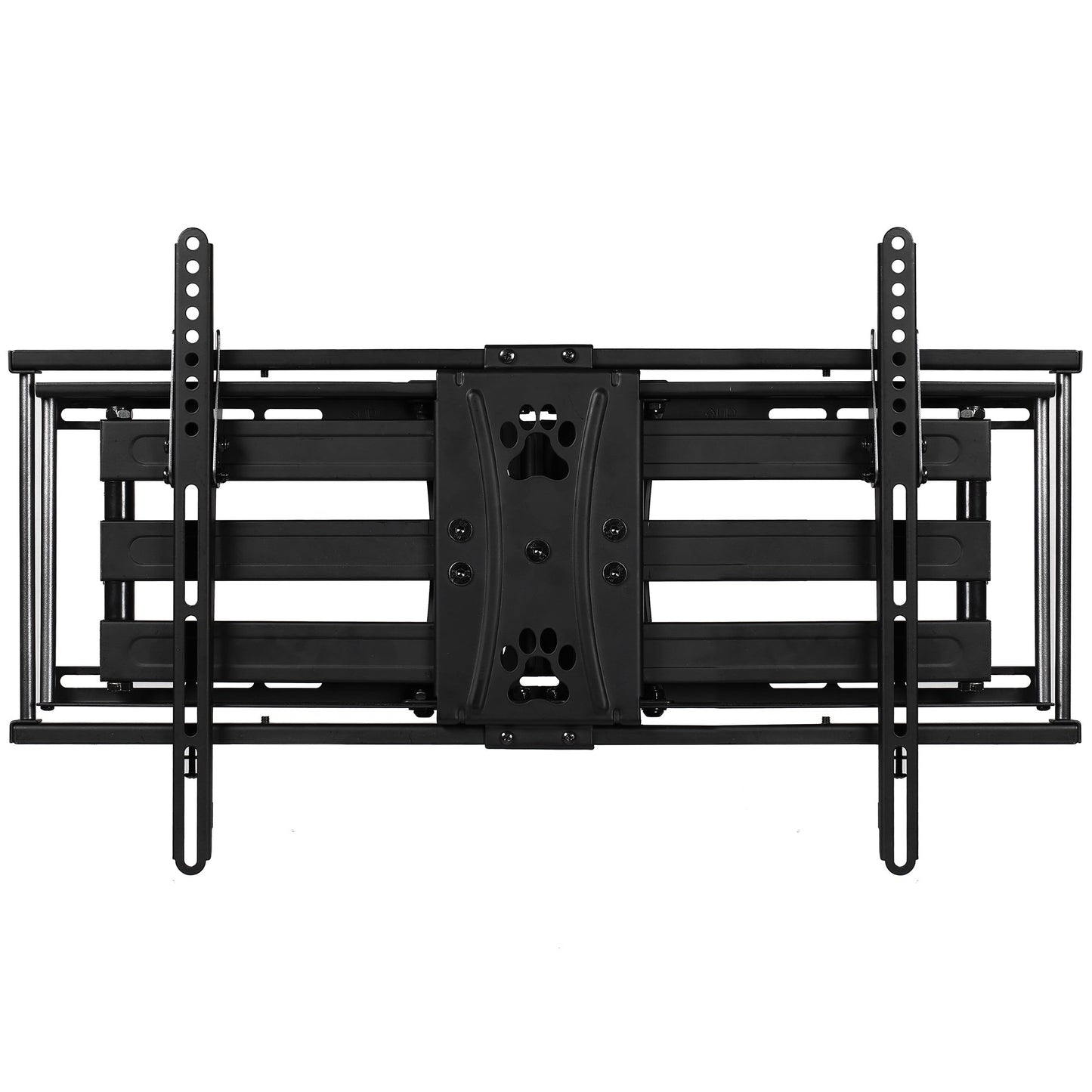 Cheetah Mounts APDAM2B Articulating Dual Arm TV Wall Mount Bracket for 32 to 65-Inch LCD, LED, Plasma, Flat Screen Monitors Bundle with Twisted Veins 10-Feet HDMI Cable and 6-Inch Level