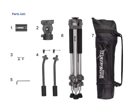 Ravelli AVT - Full Leg Assembly