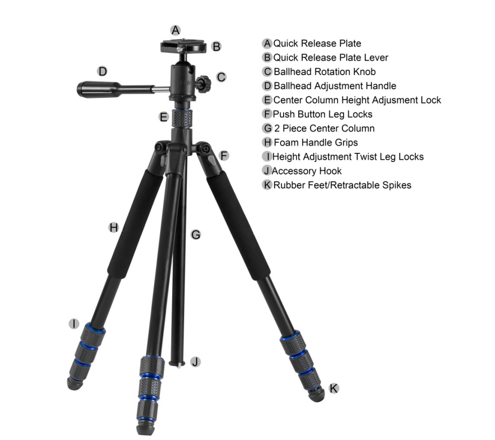 Ravelli APGL5 - Tripod Head